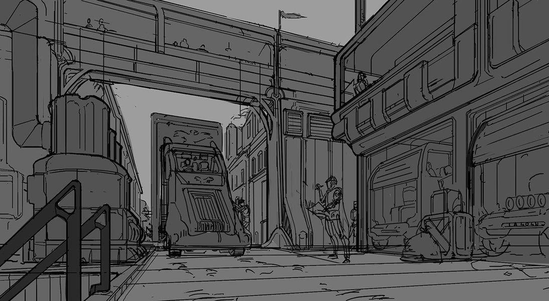 A R M A N D S E R R A N O Environment Sketching For Production  Summer  Class