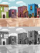 Background Painting and Layout Design Mentorship