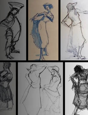 Dynamic Figure Sketching
